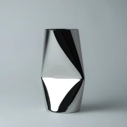 Løve Vinje Vase Rustfritt Stål 24,5cm Sølv