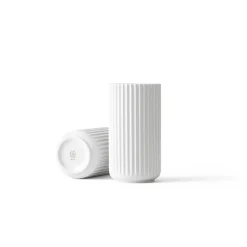 Lyngby Porcelæn Vase 20,5cm Hvit Porselen