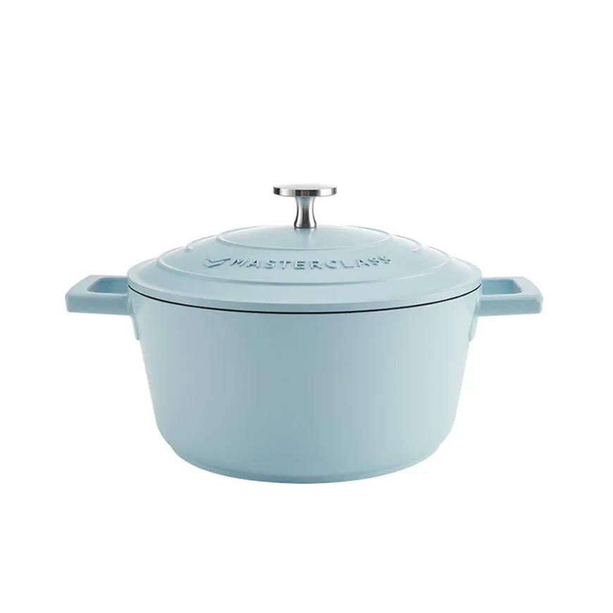 Masterclass Cast Aluminium Gryte 2,4L Himmelblå