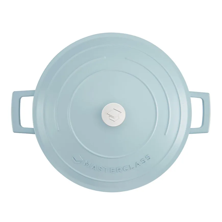 Masterclass Cast Aluminium Gryte 2,4L Himmelblå
