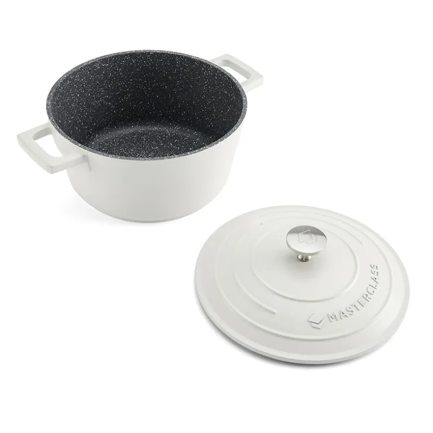 Masterclass Cast Aluminium Gryte 2,5L Krem