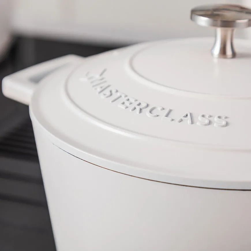Masterclass Cast Aluminium Gryte 2,5L Krem