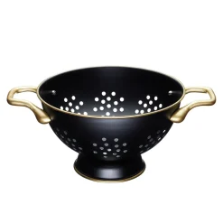 Masterclass Dørslag 24cm Sort & Gull Rustfritt Stål