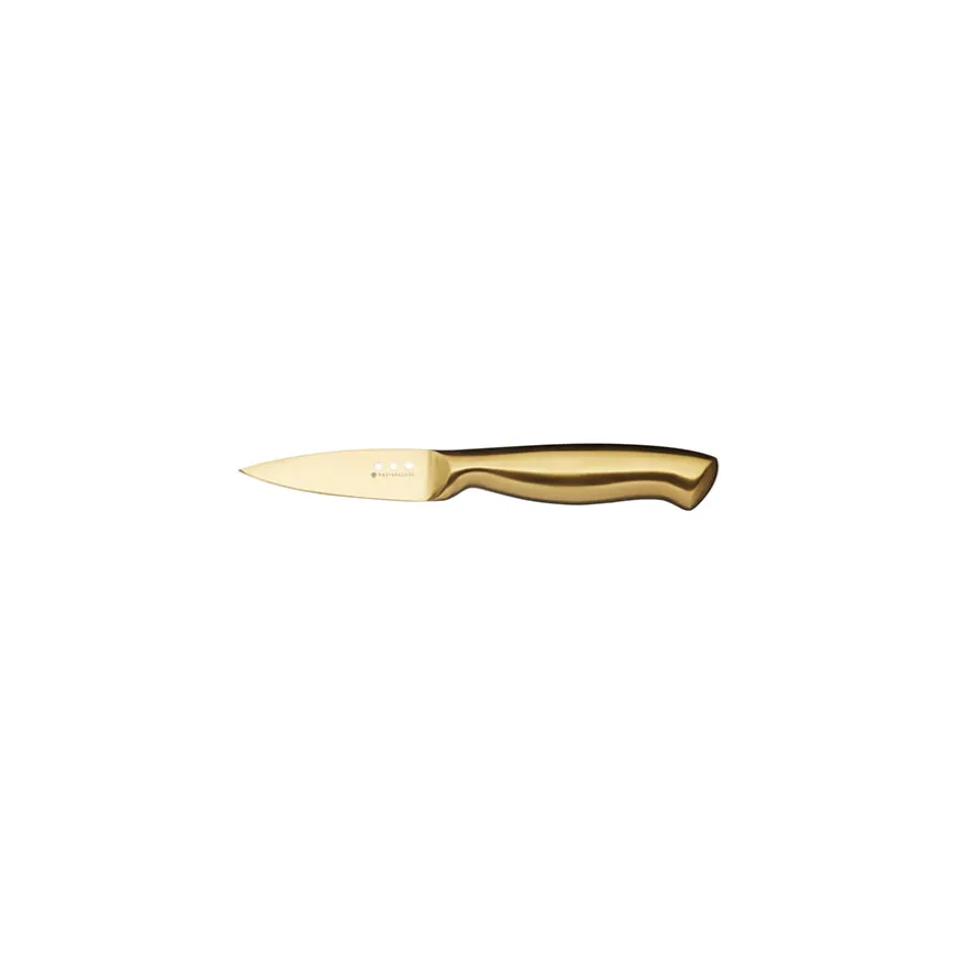 Masterclass Knivblokk med 5 Kniver Sort & Gull