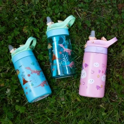 Minis Play Drikkeflaske Stål 400ml Blå