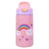 Minis Play Drikkeflaske Stål 400ml Rosa