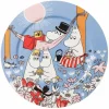 Moomin Arabia Mummi Serveringsfat 30cm Familietid