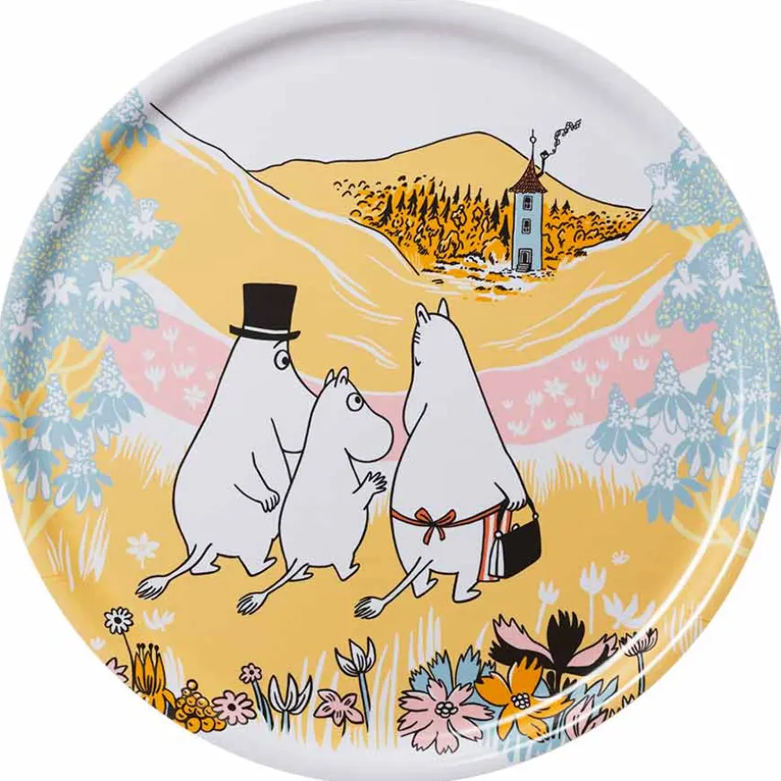 Moomin Arabia Mummi Serveringsbrett 35cm Familietid