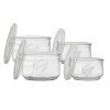 Norgesglasset Oppbevaringspakke Med Plastlokk