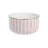 Nova Abby Skål 12cm Rosa m/Gullkant