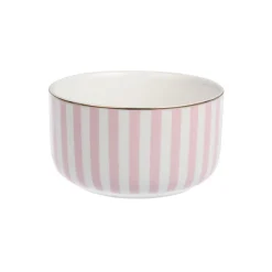 Nova Abby Skål 12cm Rosa m/Gullkant