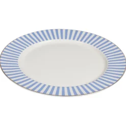 Nova Abby Tallerken 26cm Blå m/Gullkant