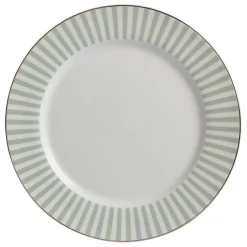 Nova Abby Tallerken 26cm Grønn m/Gullkant