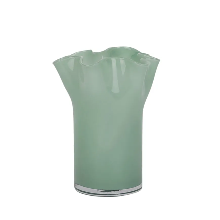 Nova Bold Tulipanvase 25cm Grønn