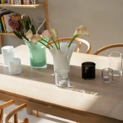 Nova Bold Tulipanvase 25cm Grønn