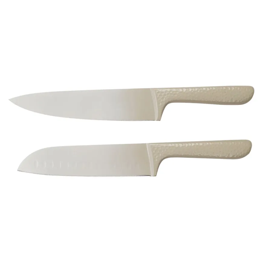 Nova Dynamic Knivsett Beige Hamret 2pk