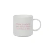 Nova Dynamic Krus m/Tekst 450ml Hvit