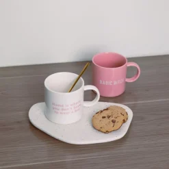 Nova Dynamic Krus m/Tekst 450ml Hvit