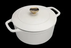 Nova Dynamic Støpejernsgryte 4,3L 24cm Beige
