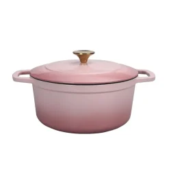 Nova Dynamic Støpejernsgryte 4,3L 24cm Rosa