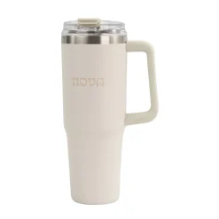 Nova Dynamic Termokopp m/Sugerør 1,1L Creme