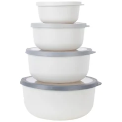 Oppbevaringssett 4 Deler m/Lokk 2L/1,2L/0,65L/0,35L