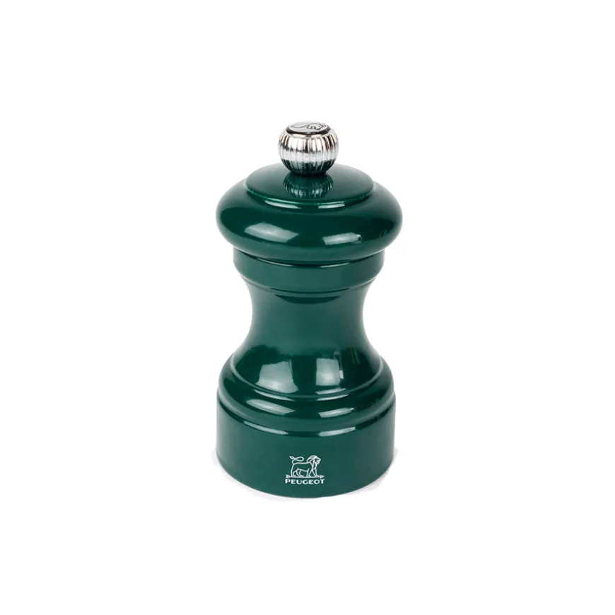 Peugeot Bistro Pepperkvern 10cm Skogsgrønn Lakkert