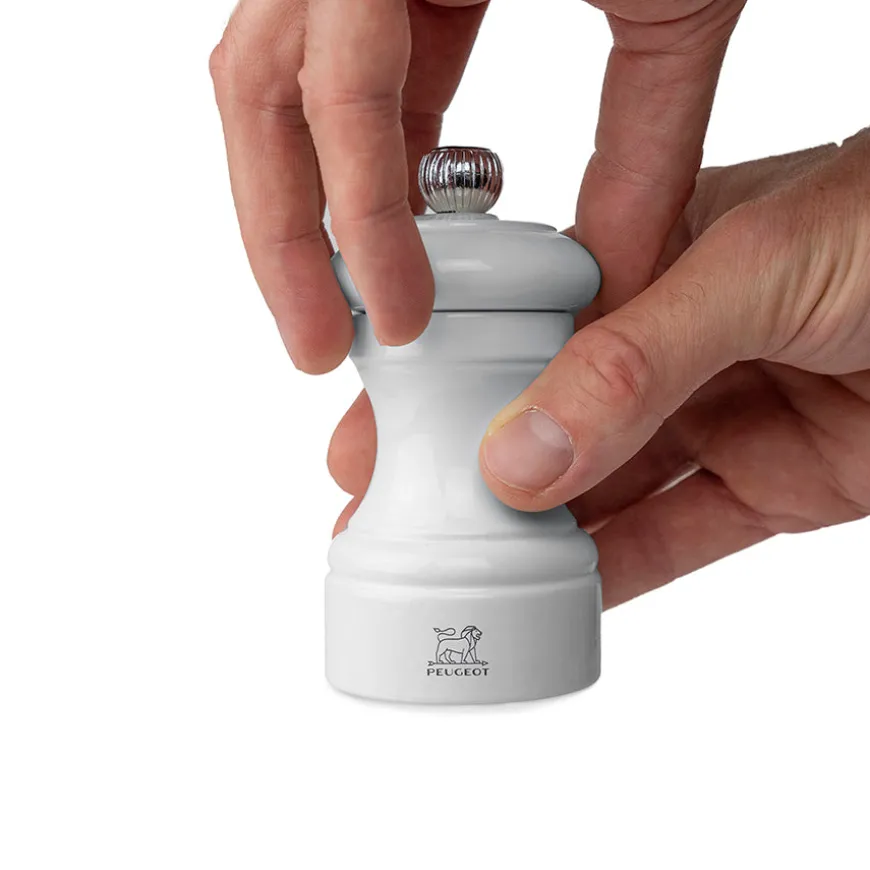 Peugeot Bistro Pepperkvern 10cm Perlegrå Lakkert