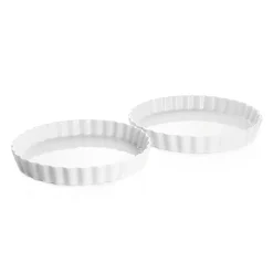 Pillivuyt Serie Originale Paiformer 2pk 25cm + 27cm Hvit