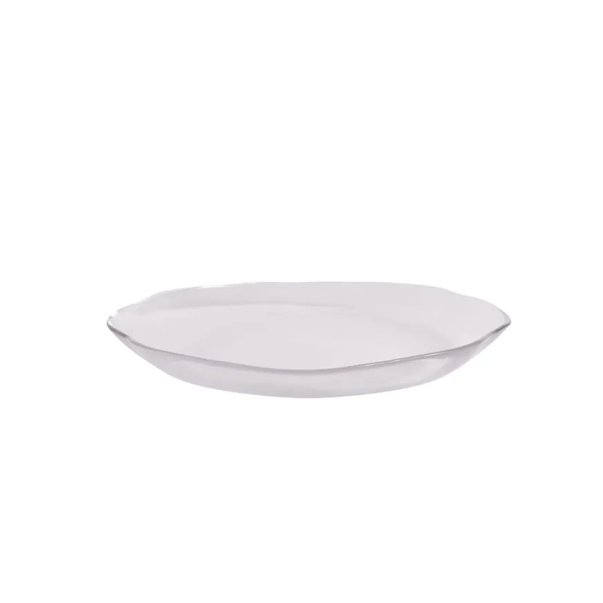 Porsgrund Porselænsfabrik Natur Asjett 22cm Klart Glass 4pk
