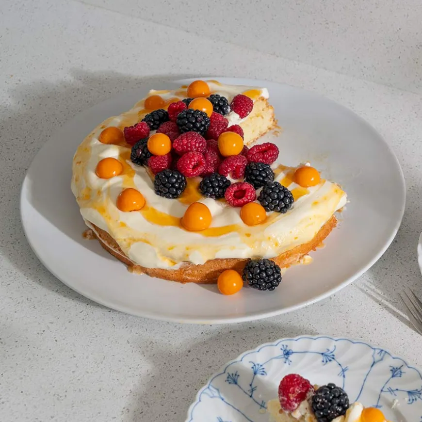 Porsgrunds Porselænsfabrik Bake It Easy Rundt Kakefat 34 cm
