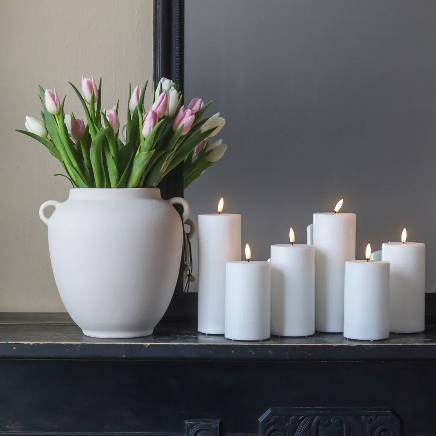 Porsgrunds Porselænsfabrik Nordic Light LED Kubbelys 15cm