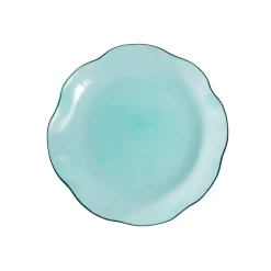 Porsgrunds Porselænsfabrik Natur Asjett 22cm Turkis Glass 4pk