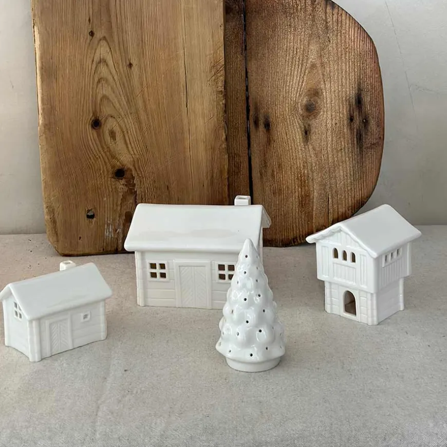 Porsgrunds Porselænsfabrik Jul På Tunet Stabbur 8,2x10,1cm