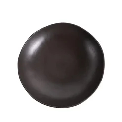 Porsgrunds Porselænsfabrik Natur Dyp Tallerken 24cm Matt Sort