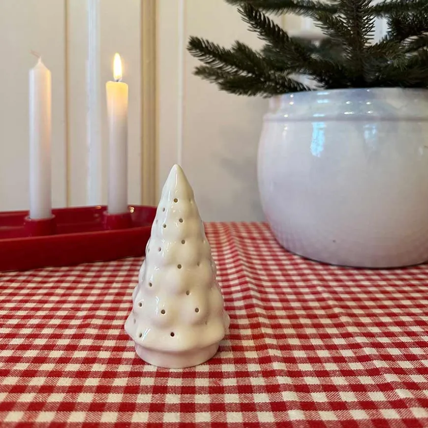 Porsgrunds Porselænsfabrik Juletre Telysholder 11cm