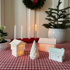 Porsgrunds Porselænsfabrik Juletre Telysholder 11cm