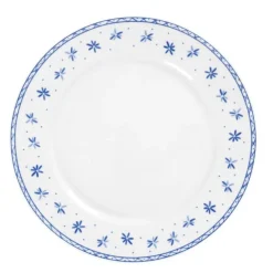 Porsgrunds Porselænsfabrik Bluebird Flower Tallerken Flat 22 cm