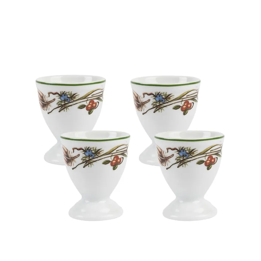 Porsgrunds Porselænsfabrik Fauna Eggeglass 4pk