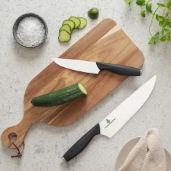 Porsgrunds Porselænsfabrik De Cuisson Knivsett Grønnsakskniv & Kokkekniv