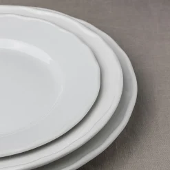 Porsgrunds Porselænsfabrik Victoria Hvit Tallerken 21cm