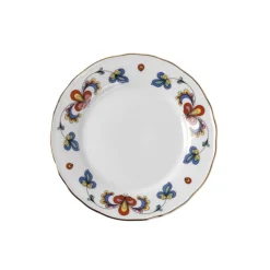 Porsgrunds Porselænsfabrik Bondemønster Tallerken Flat 21 cm