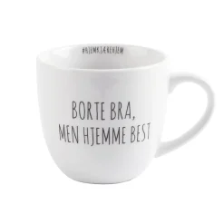 Porsgrunds Porselænsfabrik Krus Borte Bra Hjemme Best 38cl