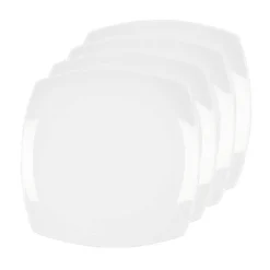 Porsgrunds Porselænsfabrik Sense Firkantet Tallerken 27cm 4pk
