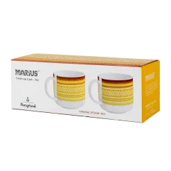 Porsgrunds Porselænsfabrik Marius Trend Krus 25 Cl Gul 2pk