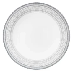 Porsgrunds Porselænsfabrik Marius Tallerken Flat 28 cm Grå 4pk