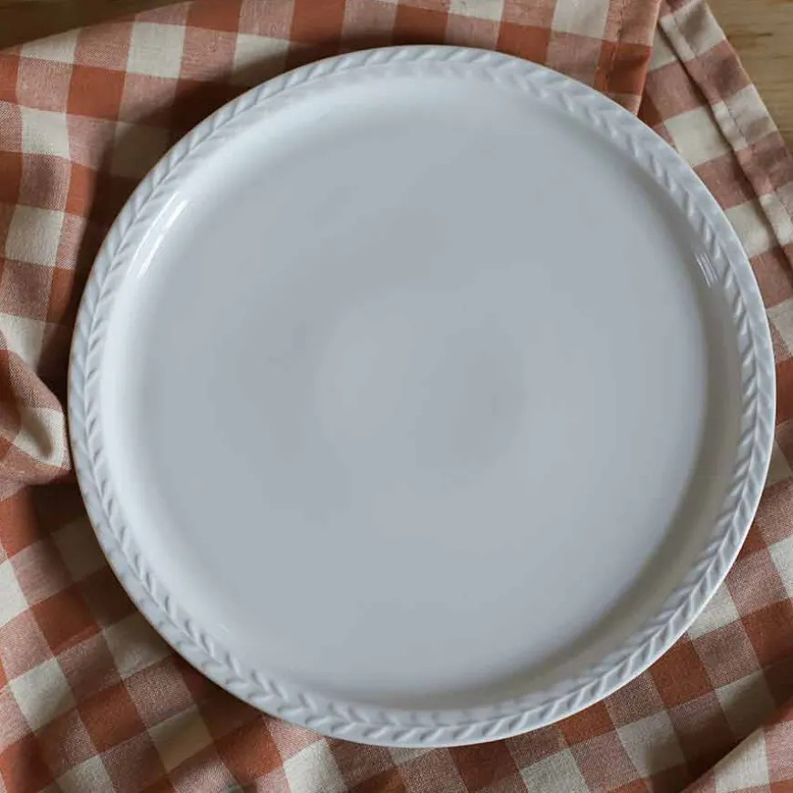 Porsgrunds Porselænsfabrik Pors Tallerken 26cm Hvit