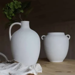 Porsgrunds Porselænsfabrik Cleo Vase Keramikk 34cm Beige