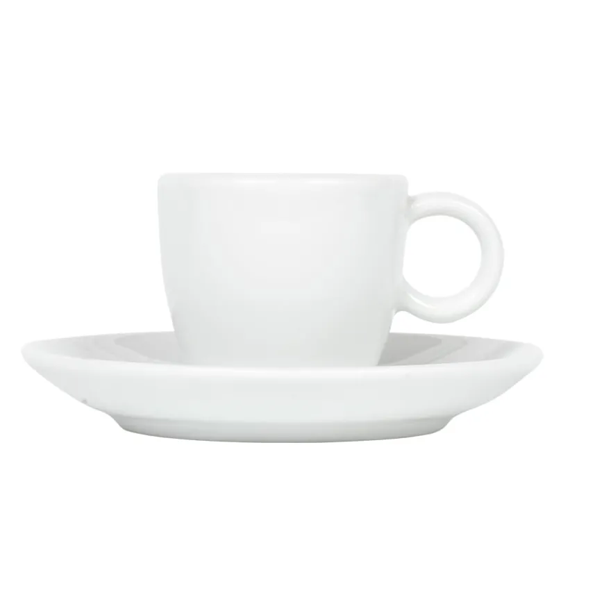Porsgrunds Porselænsfabrik Roma Hvitt Skål Til Cappuccinokopp