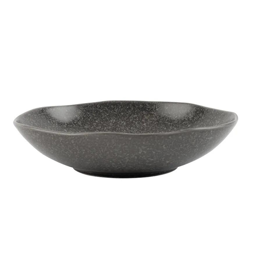Porsgrunds Porselænsfabrik Natur Dyp Tallerken 24cm Mørk Granitt